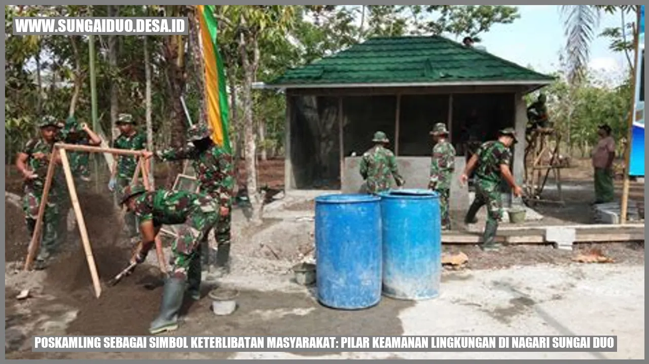 Poskamling Sebagai Simbol Keterlibatan Masyarakat