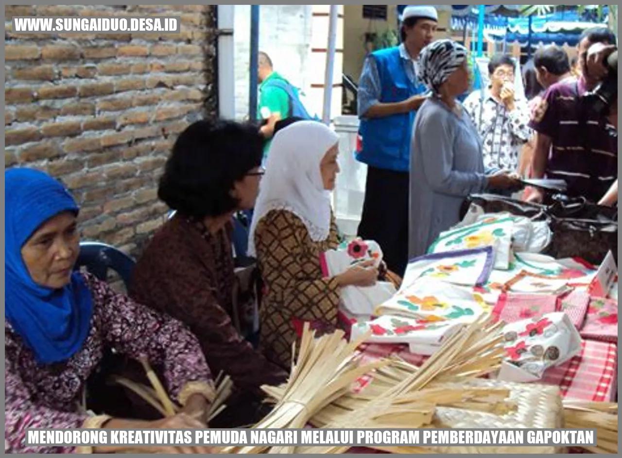 Gambar Mendorong Kreativitas Pemuda Nagari melalui Program Pemberdayaan Gapoktan