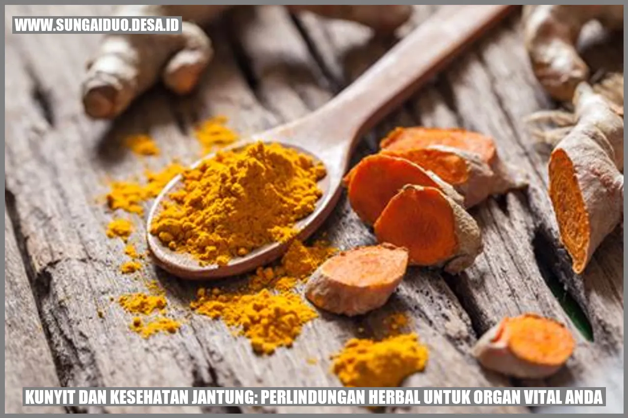 Kunyit dan Kesehatan Jantung: Perlindungan Herbal untuk Organ Vital Anda