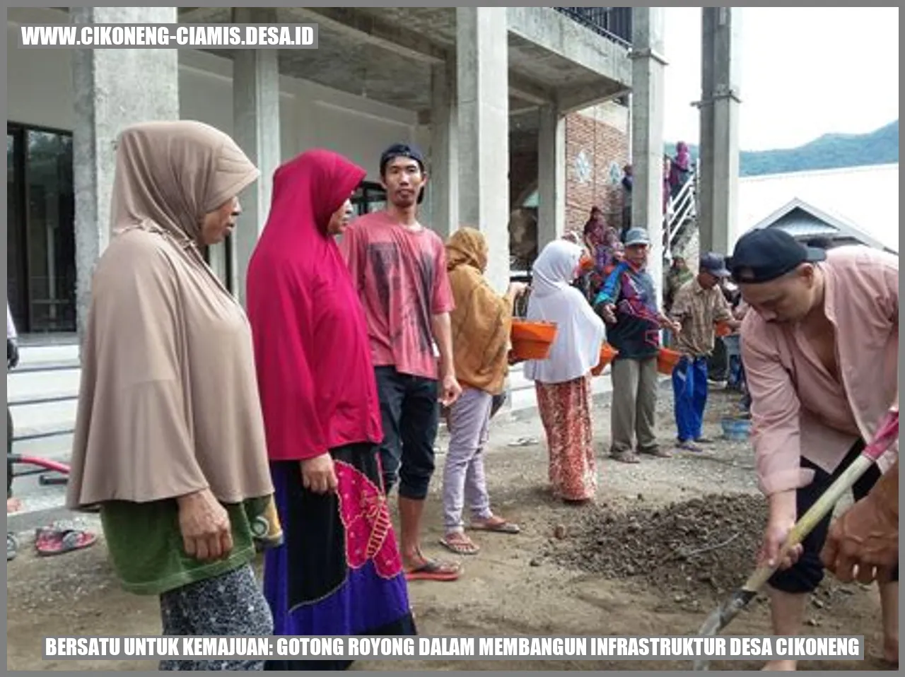Gambar Infrastruktur Desa Cikoneng