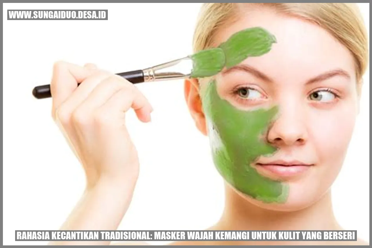 Masker Wajah Kemangi untuk Kulit yang Berseri