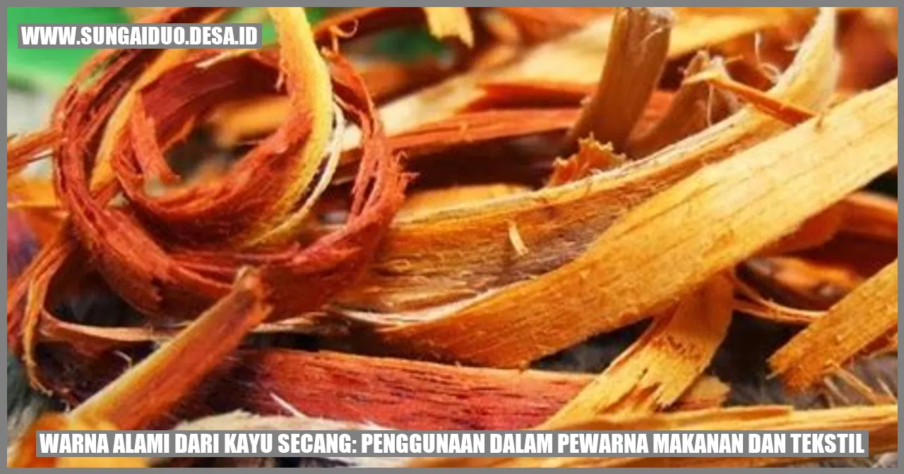 kayu secang