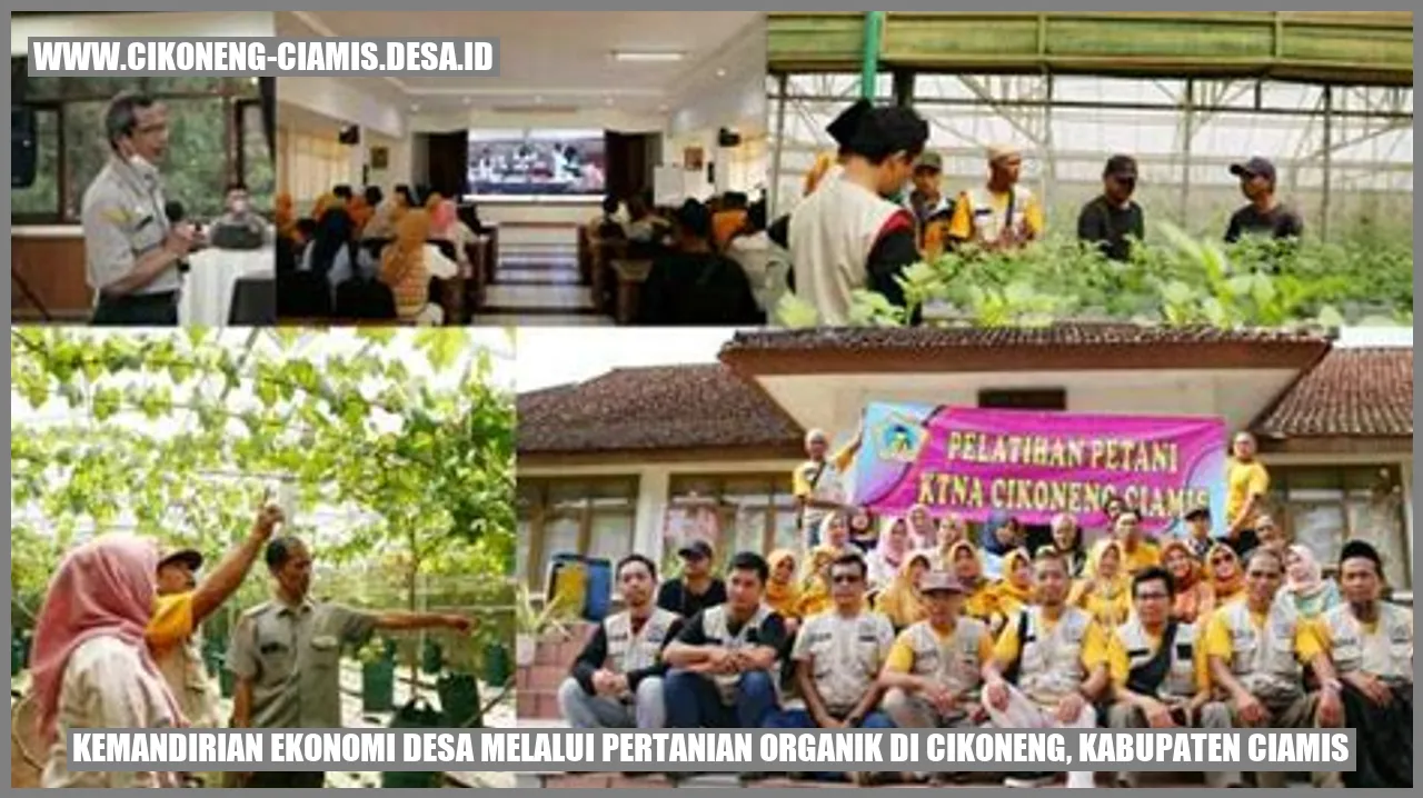 Kemandirian Ekonomi Desa Melalui Pertanian Organik di Cikoneng, Kabupaten Ciamis