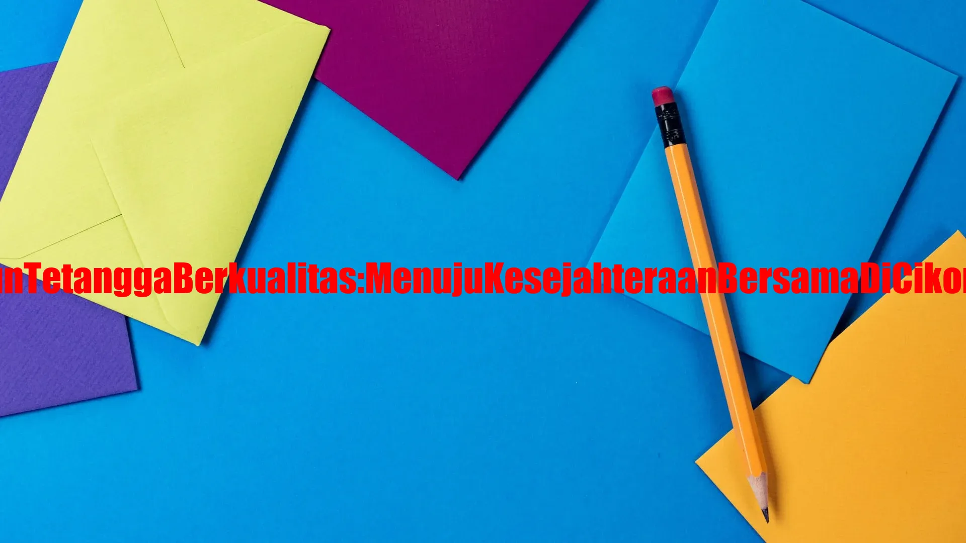 Rukun Tetangga Berkualitas: Menuju Kesejahteraan Bersama di Cikoneng