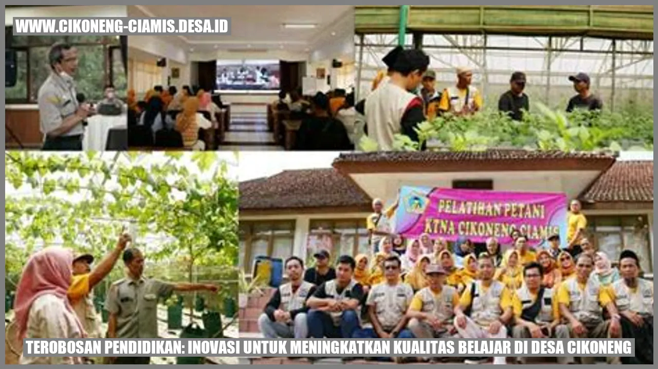 Peran Jasa Konsultasi Pendidikan dalam Meningkatkan Kualitas Pendidikan Desa Cikoneng