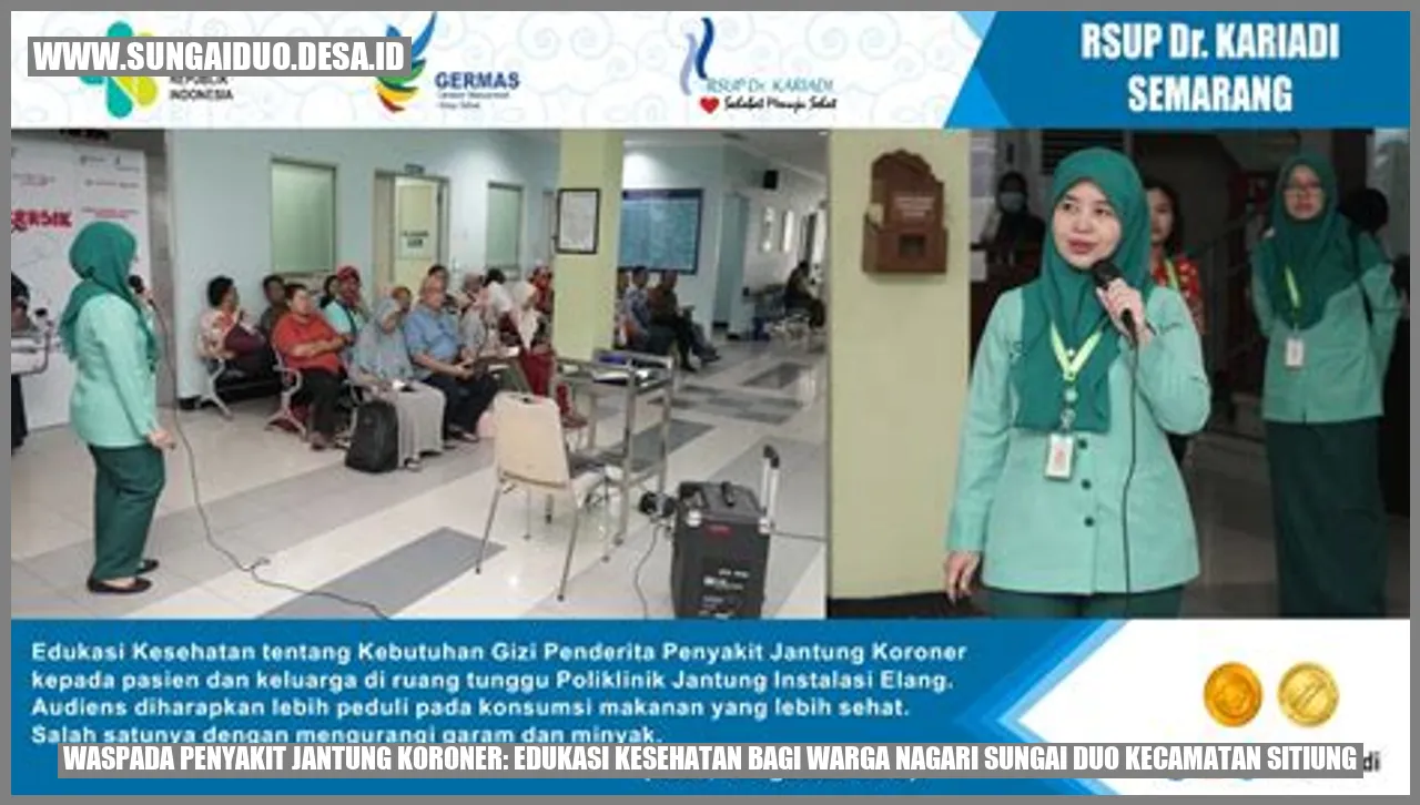 Waspada Penyakit Jantung Koroner: Edukasi Kesehatan bagi Warga Nagari Sungai Duo Kecamatan Sitiung