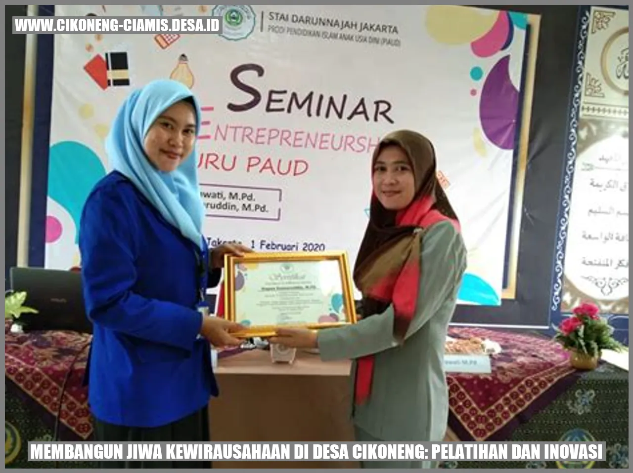 Membangun Jiwa Kewirausahaan di Desa Cikoneng: Pelatihan dan Inovasi
