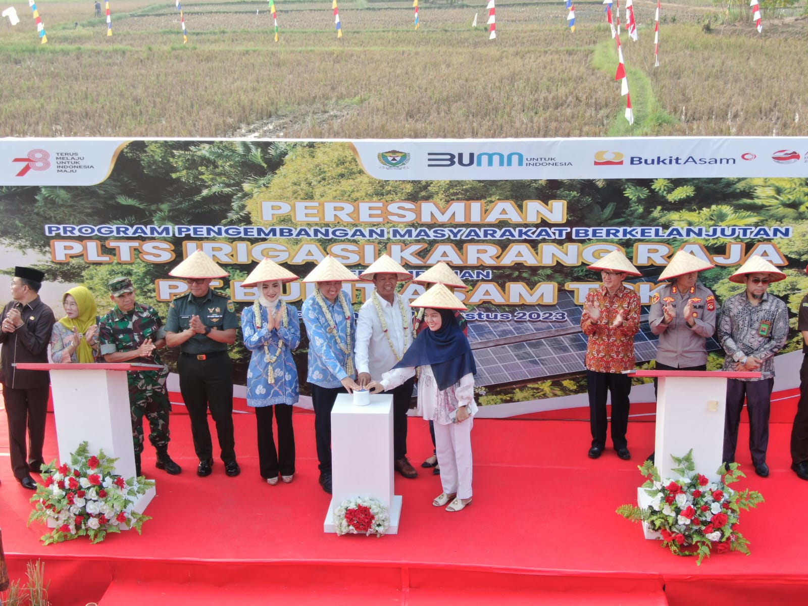 Perbaikan Sistem Irigasi untuk Petani Desa Bendasari