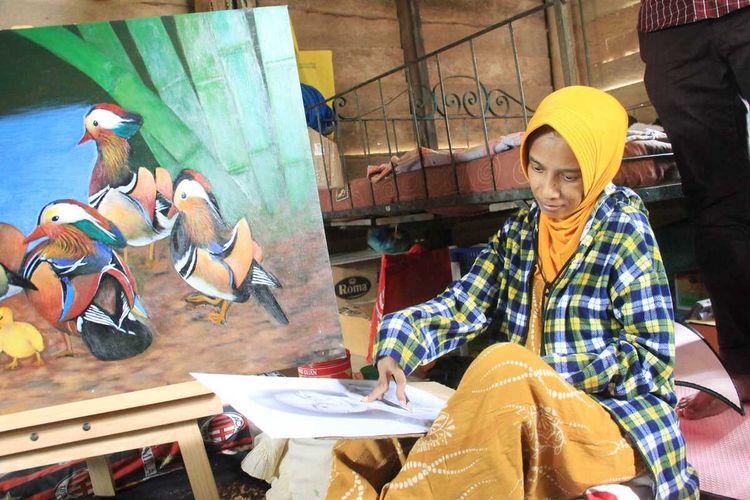 Cerita Inspiratif dari Pelukis Desa yang Mengangkat Budaya Lokal