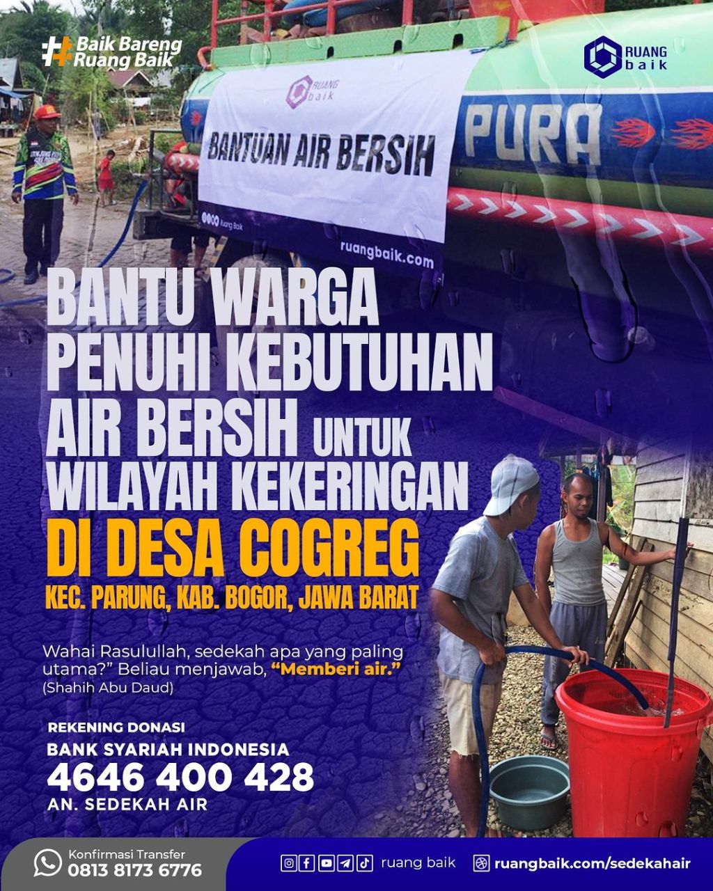 Desa Bendasari Membangun Infrastruktur Air Bersih untuk Meningkatkan Kesehatan Warga