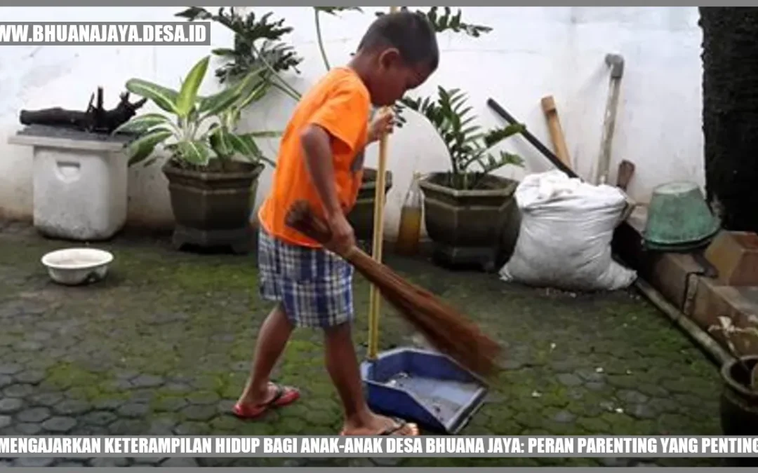 Mengajarkan Anak Desa Keterampilan Hidup Sehari-Hari