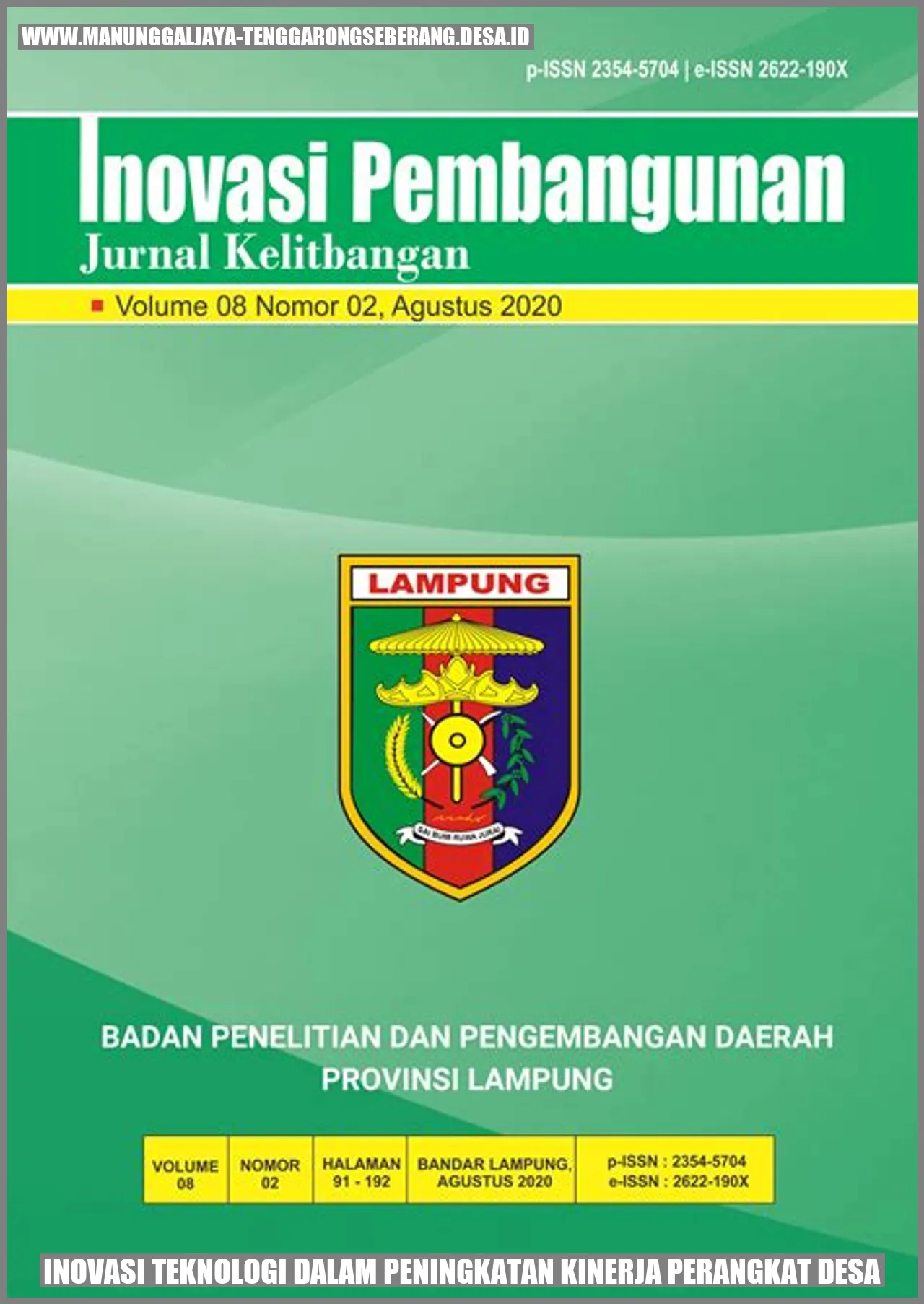 Inovasi Pemuda Desa Bendasari dalam Membangun Fasilitas Umum yang Ramah Lingkungan